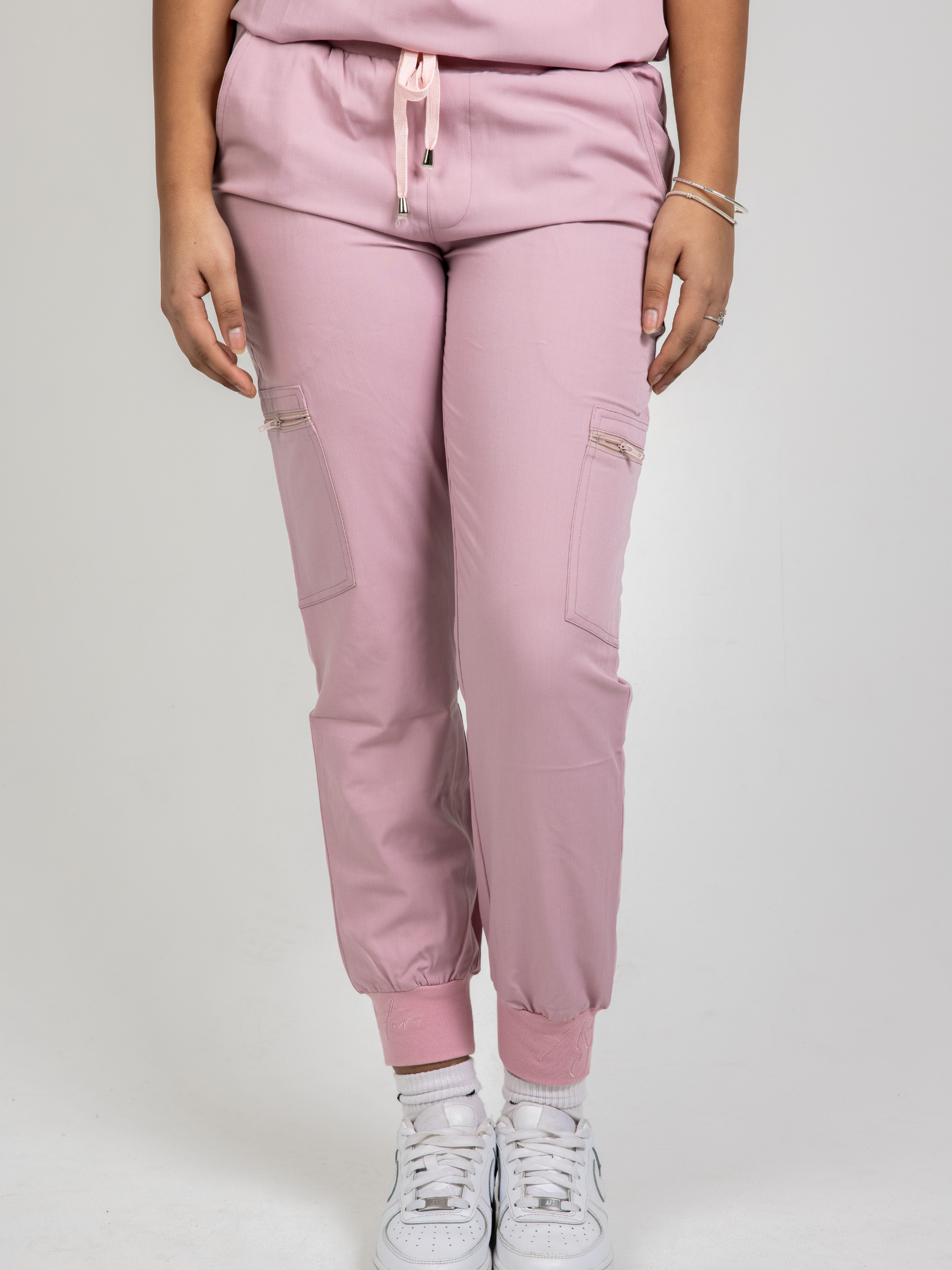 Scrub bottom- Dusty pink
