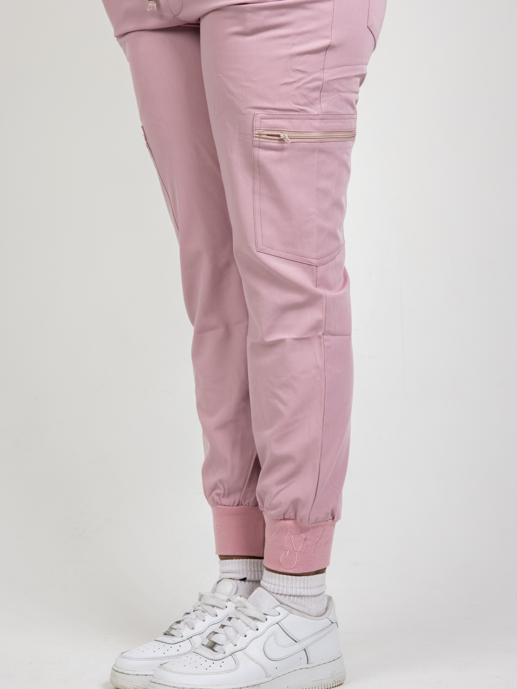 Scrub bottom- Dusty pink