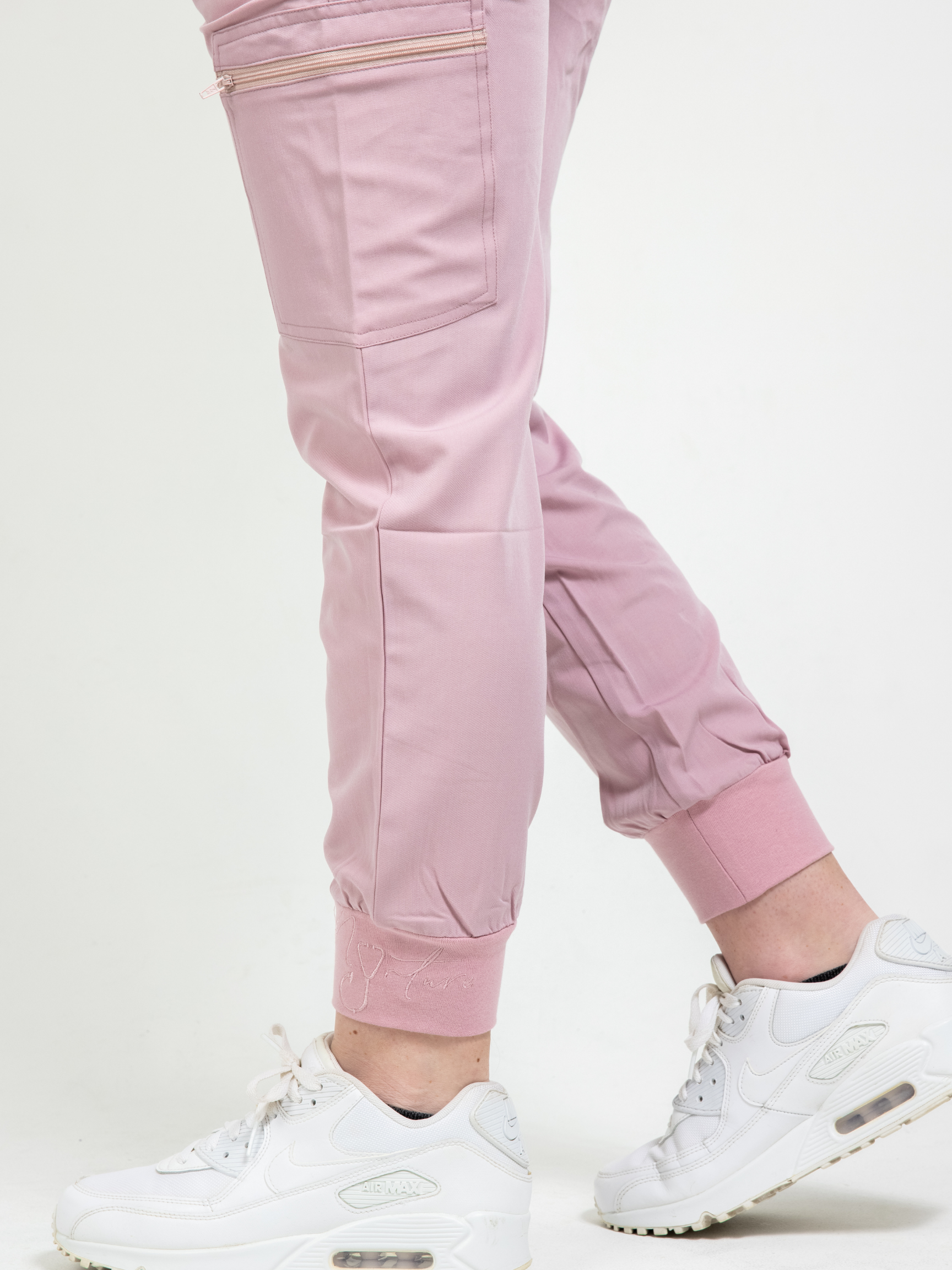 Scrub bottom- Dusty pink