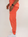 Scrub Bottom Jogger- Spice